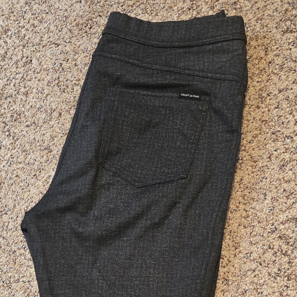 DKNY Dark Gray Slim Fit Pants